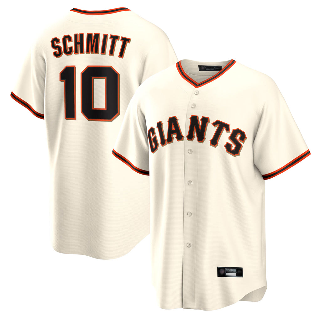 SF.Giants #10 Casey Schmitt Player Cream Home Game Fdoa Stitched Jerseys