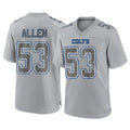 IN.Colts #53 CJ Allen Player Gray Atmosphere Fashion Home Game Gdoa Stitched Jerseys