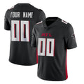 Custom A.Falcons Black Limited Home Game Any Name & Numbers Gdoa Stitched Jerseys