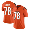 C.Bengals #78 Anthony Munoz Player Orange Vapor Untouchable Limited Home Game Gdoa Stitched Jerseys