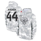 J.Jaguars #44 Travon Walker Player Arctic Camo Salute to Service Hoodies Limited Game Gdoa Stitched Jerseys