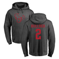 H.Texans #2 Calen Bullock Player Gray Pro Line Pullover Hoodie Limited Game Gdoa Stitched Jerseys