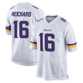 M.Vikings #16 Will Reichard Player White Home Game Gdoa Stitched Jerseys