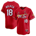 St. Louis Cardinals #18 Jordan Walker Player Red City Connect Limited Fdoa Stitched Jerseys