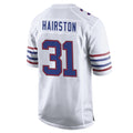 B.Bills #31 Maxwell Hairston Player White Alternate Limited Home Game Gdoa Stitched Jerseys