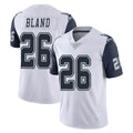 D.Cowboys #26 DaRon Bland Player White-Navy Limited Color Rush Vapor Untouchable Home Game Gdoa Stitched Jerseys