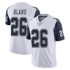 D.Cowboys #26 DaRon Bland Player White-Navy Limited Color Rush Vapor Untouchable Home Game Gdoa Stitched Jerseys