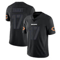 C.Bears #17 Tyson Bagent Player Black Impact Limited Game Gdoa Stitched Jerseys