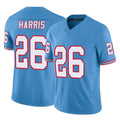T.Titans #26 Marcus Harris Player Light Blue Limited Vapor F.U.S.E. Home Game Gdoa Stitched Jerseys