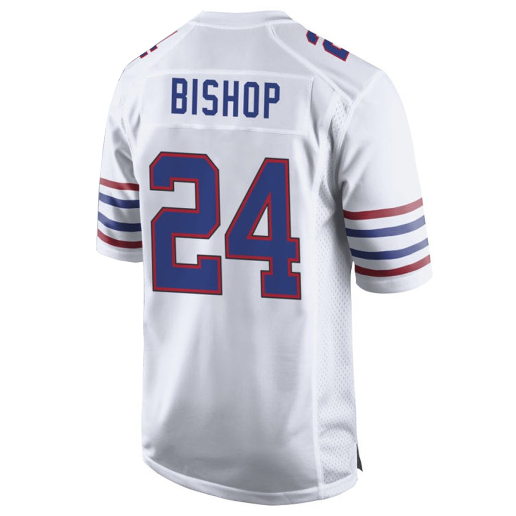 B.Bills #24 Cole Bishop Player White Alternate Limited Home Game Gdoa Stitched Jerseys