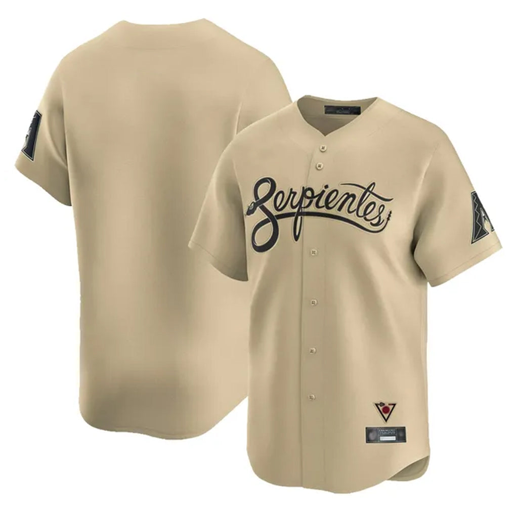 A.Diamondbacks ## Diamondbacks Blank Player Tan City Connect Limited Home Game Gdoa Stitched Jerseys