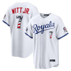 LA.Dodgers #7 Bobby Witt Jr. Player White 2026 All-Star Edition Stars & Stripes Home Game Gdoa250Ys Stitched Jerseys