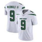 NY.Jets #9 Will McDonald IV Player White Spotlight Limited Vapor Home Game Gdoa Stitched Jerseys