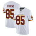 W.Commanders #85 Chig Okonkwo Player White Limited Vapor Untouchable Home Game Gdoa Stitched Jerseys