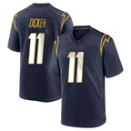 LA.Chargers #11 Cameron Dicker Player Navy Home Game Gdoa Stitched Jerseys