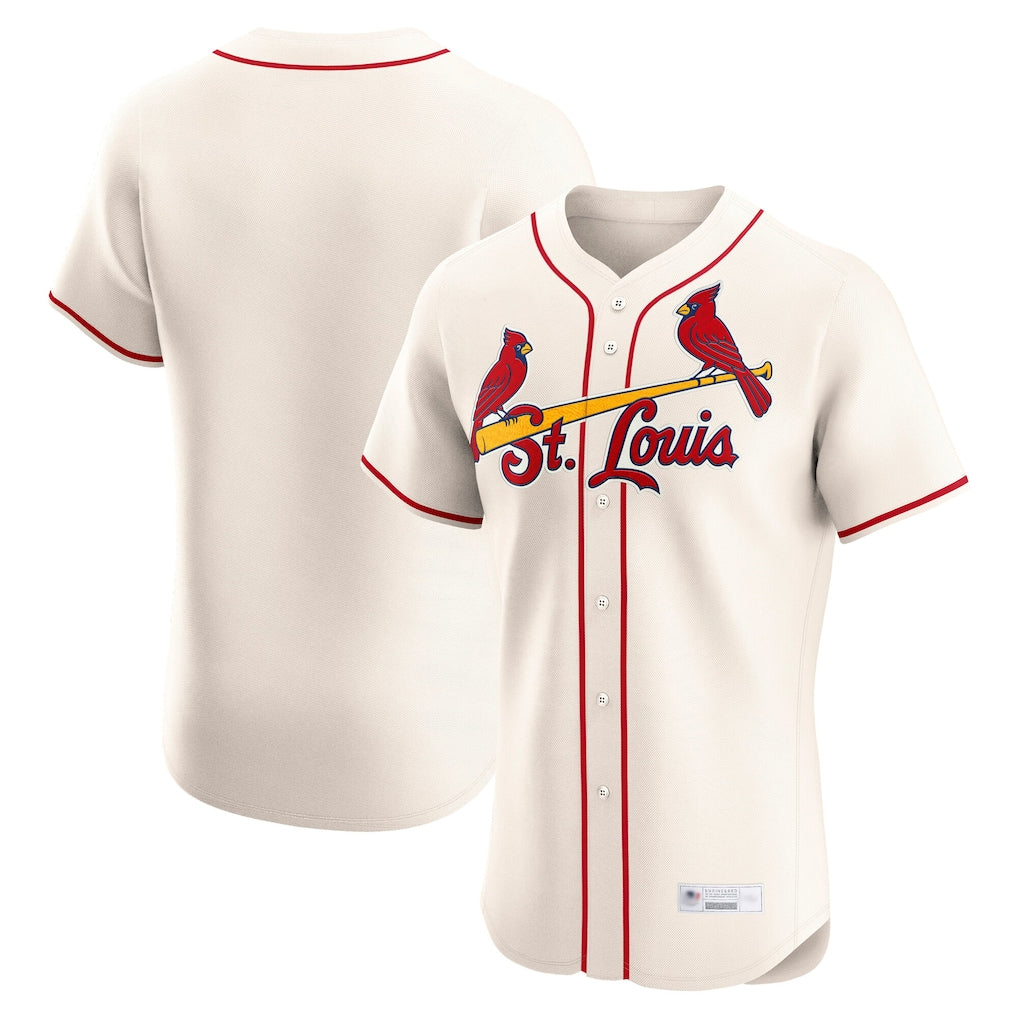 St. Louis Cardinals ## Cardinals Blank Player Cream Home Limited Elite Fdoa Stitched Jerseys