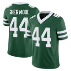 NY.Jets #44 Jamien Sherwood Player Green Legacy Limited Vapor F.U.S.E. Home Game Gdoa Stitched Jerseys