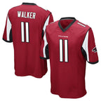 A.Falcons #11 Jalon Walker Player Red Color Vapor Home Game Gdoa Stitched Jerseys