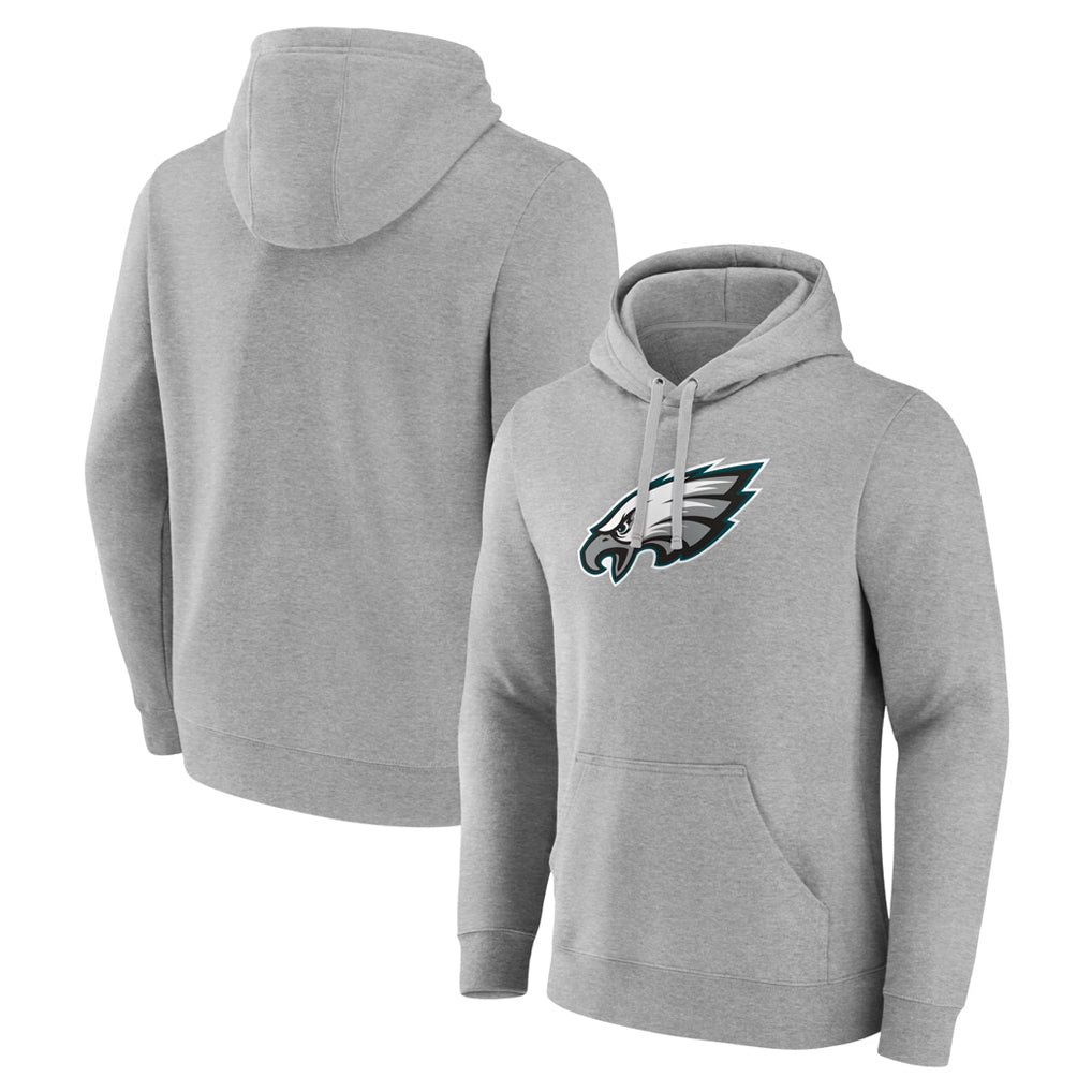 P.Eagles ## Eagles Blank Player Gray LOGO Pullover Hoodies Home Game Gdoa Stitched Jerseys