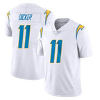 LA.Chargers #11 Cameron Dicker Player White Limited Vapor Untouchable Home Game Gdoa Stitched Jerseys