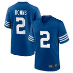 IN.Colts #2 Josh Downs Bynum Player Royal Limited Home Game Gdoa Stitched Jerseys