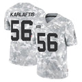 KC.Chiefs #56 George Karlaftis Player Arctic Camo Salute To Service Limited Game Gdoa Stitched Jerseys