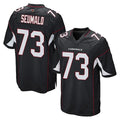 A.Cardinals #73 Isaac Seumalo Player Black Home Game Gdoa Stitched Jerseys