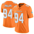 M.Dolphins #94 Jordan Phillips Player Orange Limited Home Game Gdoa Stitched Jerseys