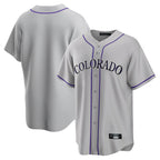 C.Rockies ## Rockies Blank Player Gray Game Home Gdoa Stitched Jerseys