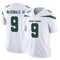 NY.Jets #9 Will McDonald IV Player White Limited Vapor F.U.S.E. Home Game Gdoa Stitched Jerseys