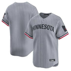 M.Twins ## Twins Blank Player Gray Home Limited Fdoa Stitched Jerseys