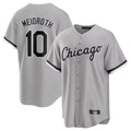 C.White Sox #10 Chase Meidroth Player Gray Home Game Gdoa Stitched Jerseys