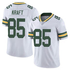 GB.Packers #85 Tucker Kraft Player White Vapor Untouchable Limited Home Game Gdoa Stitched Jerseys