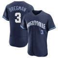C.Cubs #3 Alex Bregman Player Navy City Connect Limited Elite Home Gdoa Stitched Jerseys