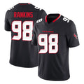 H.Texans #98 Sheldon Rankins Player Navy Limited Alternate Vapor F.U.S.E. Home Game Gdoa Stitched Jerseys