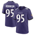 B.Ravens #95 Tavius Robinson Player Purple Limited Home Game Gdoa Stitched Jerseys