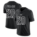 LV.Raiders #20 Isaiah Pola-Mao Player Black Limited Black Impact Home Game Gdoa Stitched Jerseys