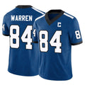 IN.Colts #84 Tyler Warren Player Royal Limited Indiana Nights Alternate Vapor F.U.S.E. Home Game Gdoa Stitched Jerseys