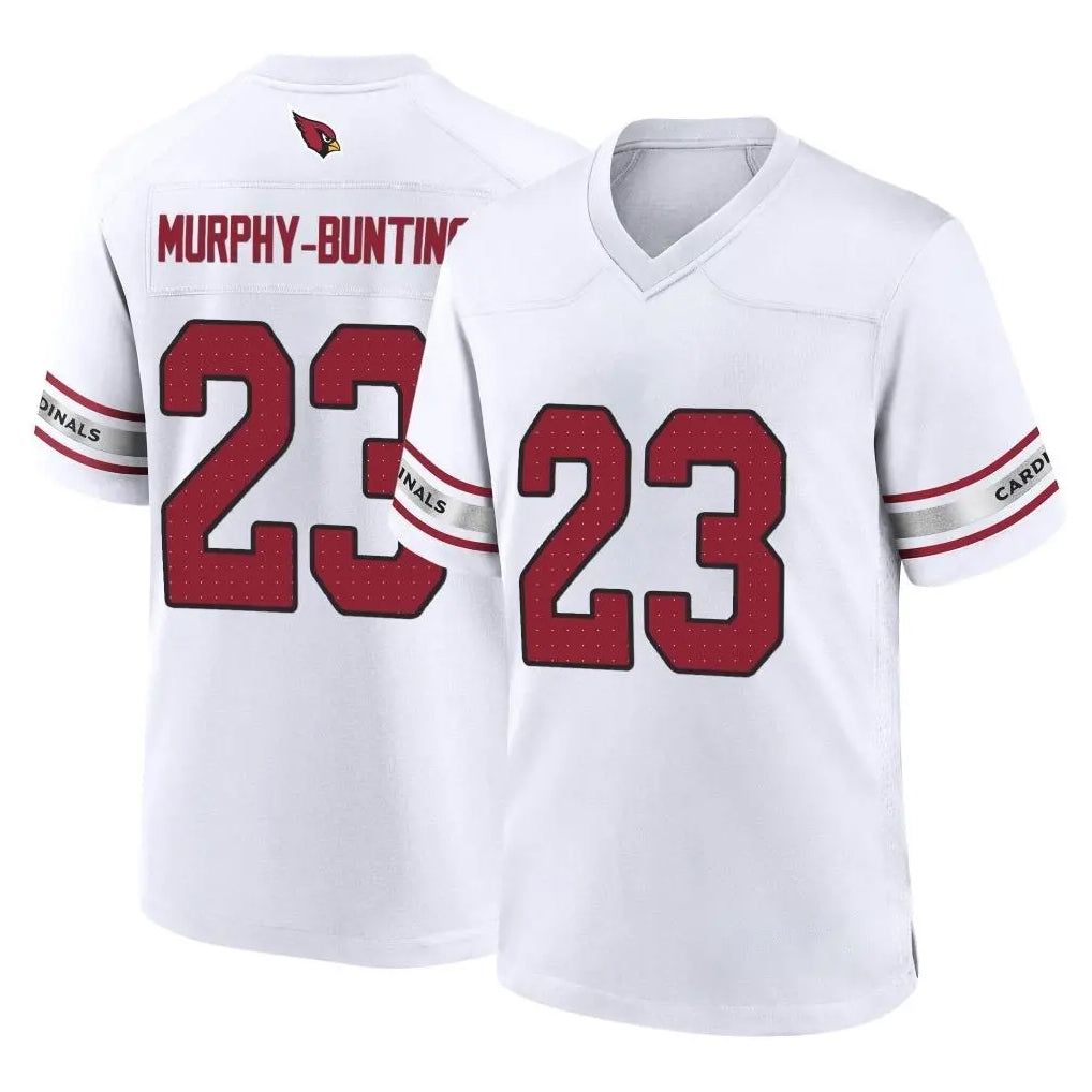 A.Cardinals #23 Sean Murphy-Bunting Player White Home Game Gdoa Stitched Jerseys