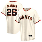 SF.Giants #26 Matt Chapman Player Cream Home Game Fdoa Stitched Jerseys