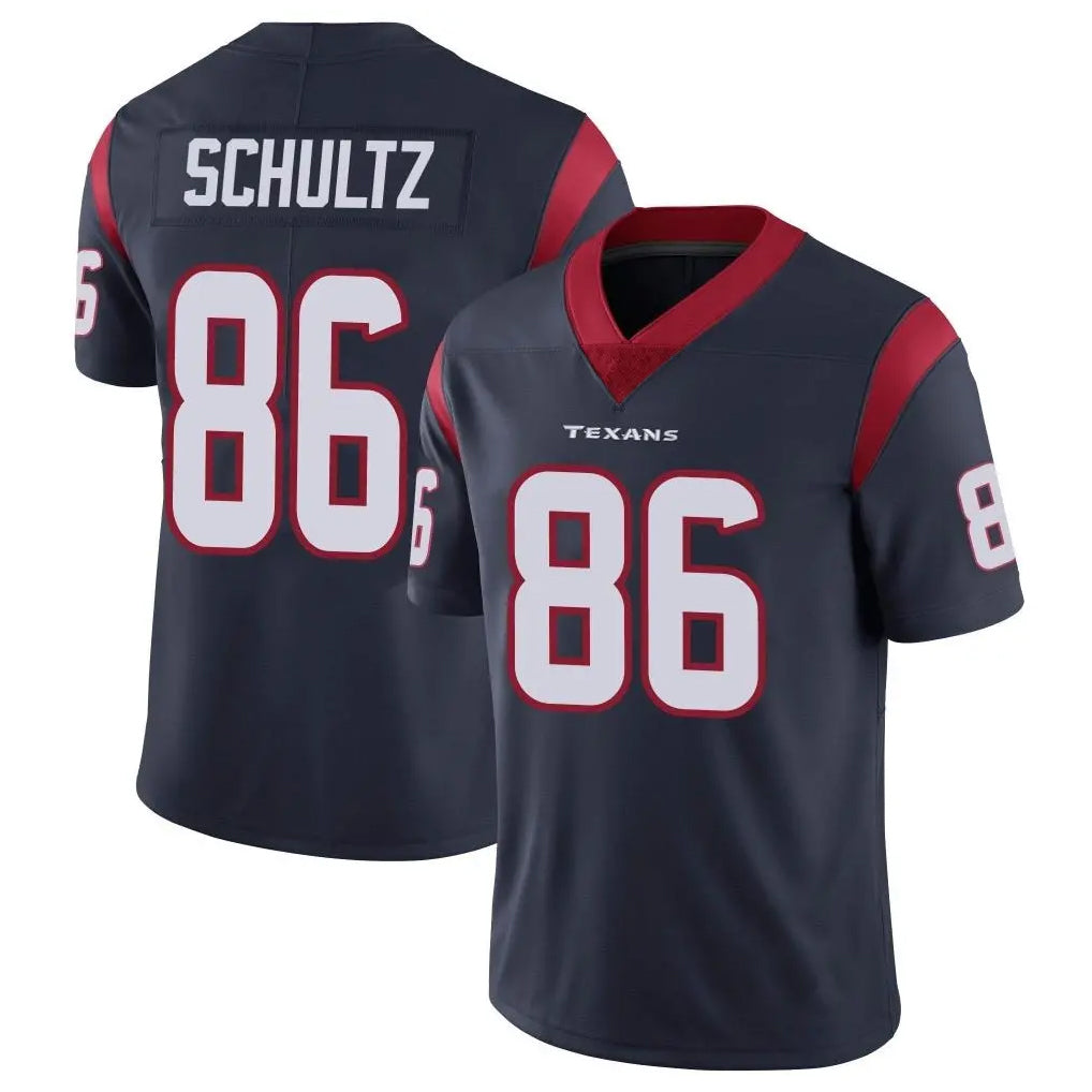 H.Texans #86 Dalton Schultz Player Navy Limited Vapor Untouchable Home Game Gdoa Stitched Jerseys