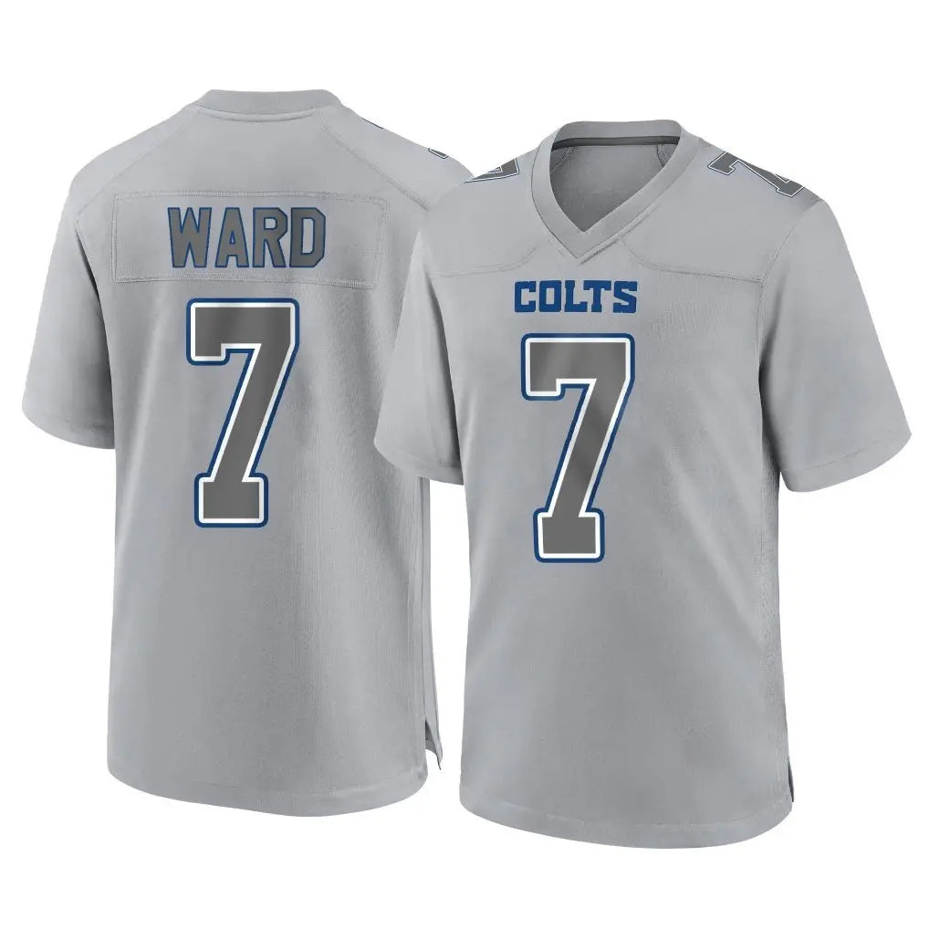 IN.Colts #7 Charvarius Ward Sr. Player Gray Atmosphere Fashion Home Game Gdoa Stitched Jerseys