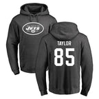 NY.Jets #85 Mason Taylor Player Gray Pullover Hoodies Limited Game Gdoa Stitched Jerseys