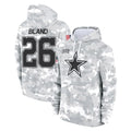 D.Cowboys #26 DaRon Bland Player Arctic Camo Salute to Service Hoodies Limited Game Gdoa Stitched Jerseys