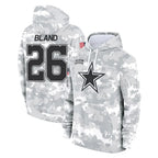 D.Cowboys #26 DaRon Bland Player Arctic Camo Salute to Service Hoodies Limited Game Gdoa Stitched Jerseys