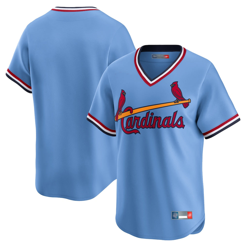 St. Louis Cardinals ## Cardinals Blank Player Light Blue Cooperstown Collection Limited T-shirt Fdoa Stitched Jerseys