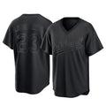 Athletics #23 Shea Langeliers Player Black Pitch Fashion T-shirt Home Game Gdoa Stitched Jerseys