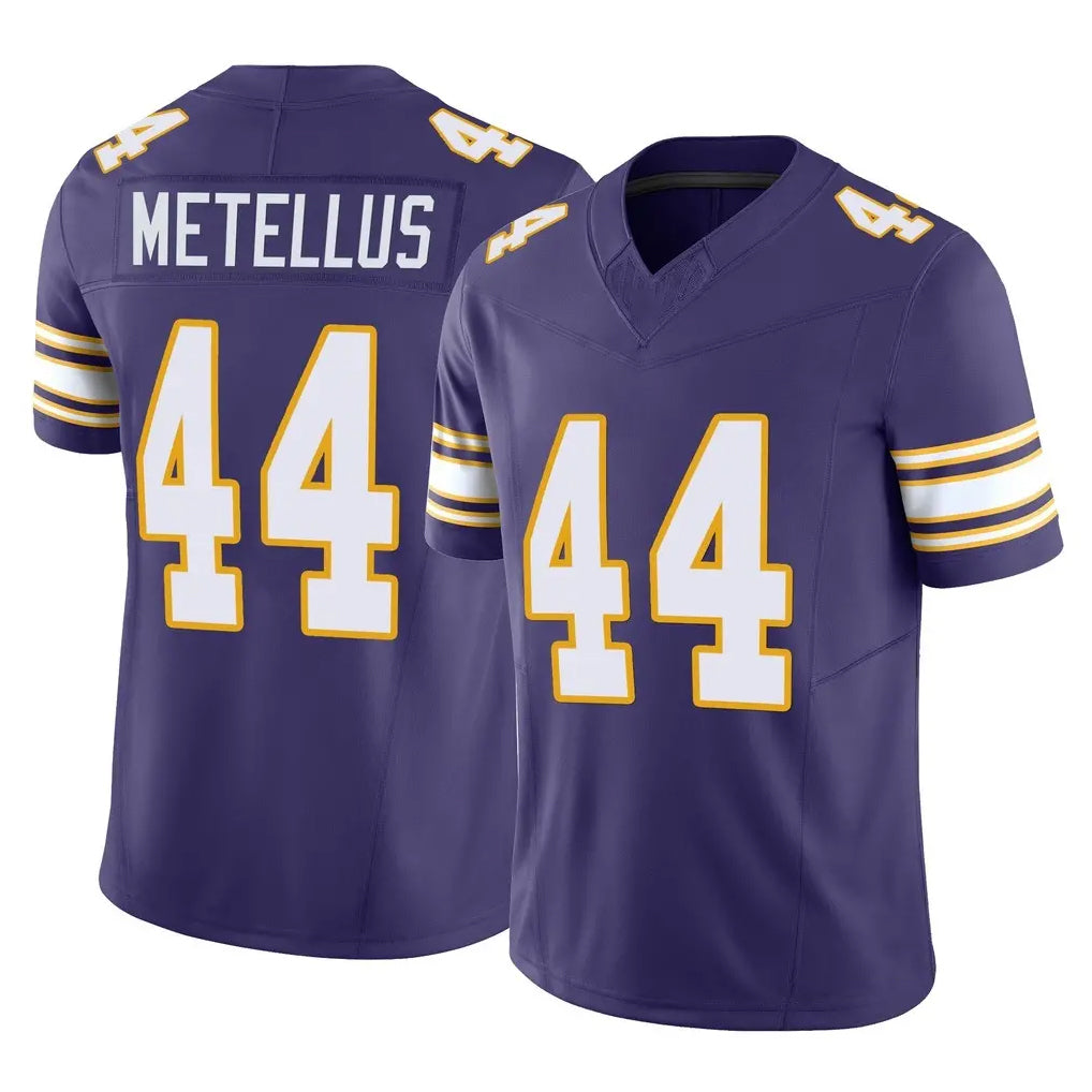 M.Vikings #44 Josh Metellus Player Purple Limited Classic Vapor F.U.S.E. Home Game Gdoa Stitched Jerseys