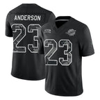M.Dolphins #23 Zayne Anderson Player Black Limited 2026 Salute to Service Home Game Gdoa Stitched Jerseys