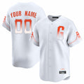 Custom SF.Giants White City Connect Limited Home Game Any Name & Number Gdoa Stitched Jerseys